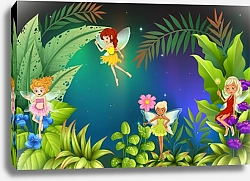 Постер Сад с феями
