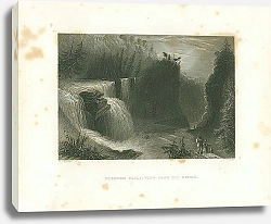 Постер Trenton Falls, View Down the Ravine 1