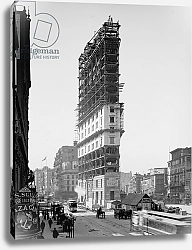 Постер Неизвестен Times Building under construction, New York, N.Y., c.1903