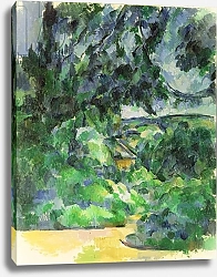 Постер Сезанн Поль (Paul Cezanne) Blue Landscape, c.1903