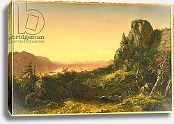 Постер Кенсетт Джон Фредерик Rocky Landscape, 1853