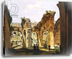 Постер Каффи Имполито Entrance to the Colosseum and the old Via Crucis