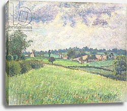 Постер Писсарро Люсьен Grey Weather, Finchingfield, 1905