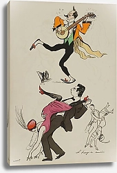 Постер Гурса Жорж Le tango de demain ; Joël Sol, Jean Guitry