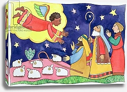 Постер Бакстер Кэти (совр) Annunciation to the Shepherds 2