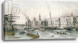 Постер Аллом Томас (грав) The Port of London