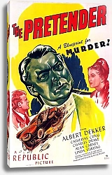 Постер Film Noir Poster - Pretender, The