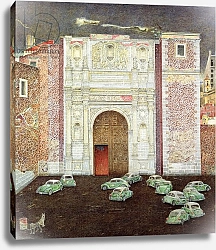 Постер Рив Джеймс (совр) Taxi Depot, San Lazaro, Mexico City, 2003