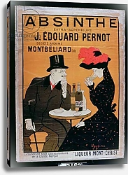 Постер Капиелло Леонетто 'Absinthe Extra Superior', produced by J. Edward Pernot for Montbeliar, Liquer Mont-Christ