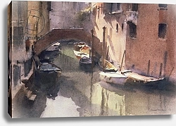 Постер Чемберлейн Тревор (совр) A Quiet Canal in Venice, 1990