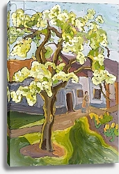 Постер Мартонфи-Бенке Марта Blooming Pear Tree, 2008