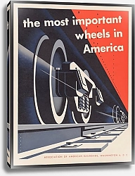 Постер Биндер Жозеф The most important wheels in America