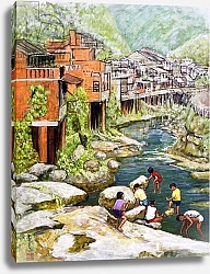 Постер Чен Коми (совр) Village by the River, 1992