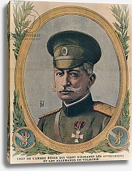 Постер Школа: Французская 20в. General Aleksei Brusilov, chief of the Russian Army who crushed the Austrians and the Germans in Volhynia, front cover illustration from 'Le Petit Journal', 2nd July 1916