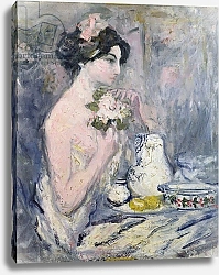 Постер Лапрад Пьер Woman with a Bouquet