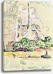 Постер Синьяк Поль (Paul Signac) Notre-Dame, 1925