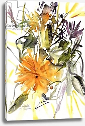 Постер Хатчинс Клаудия Marigold and Other Flowers, 2004