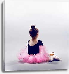 Постер Маленькая балерина и большие пуанты