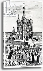 Постер Школа: Французская Saint Basil's Cathedral, Moscow