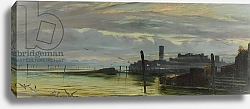 Постер Ховард Джордж Twilight in the Lagoons near Venice, 1875-85