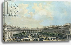 Постер Леспинасс Луи The Garden of the Palais Royal, 1791
