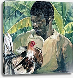 Постер Годлевска де Аранда (совр) Abel with Fighting Cock, 1961