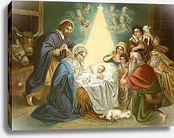 Постер Эббингхаус Вильгельм (1864-1951) The Nativity 1
