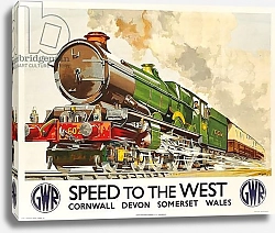 Постер Speed to the West, 1939