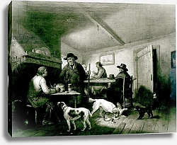 Постер Морленд Джордж Interior of a Country Inn