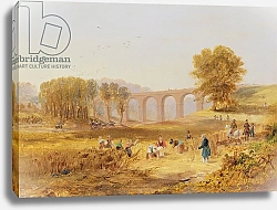 Постер Кармайкл Джон Corby Viaduct, the Newcastle and Carlisle Railway, 1836