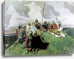 Постер Васнецов Виктор Баян. 1910