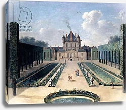 Постер Хью Жан-Франсуа Views of the Chateau de Mousseaux and its Gardens, 1
