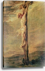 Постер Рембрандт (Rembrandt) Christ on the Cross, c.1646