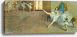 Постер Дега Эдгар (Edgar Degas) Before the Ballet, 1890-1892