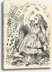 Постер Тениель Джон Alice and the Pack of Cards, from 'Alice's Adventures in Wonderland'