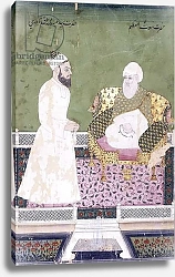 Постер Школа: Индийская 18в Ghaus al-'Azam, Abdul Qadir Ghilani of Baghdad, c. 1800