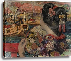 Постер Орнел Эдвард The Balcony, Yokohama, 1894