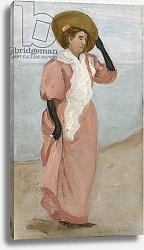 Постер Стадд Артур A Lady by the Sea,, c.1895