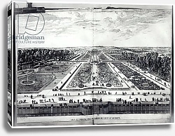 Постер Сильвестр Израель Perspective View of the Garden of Vaux-le-Vicomte
