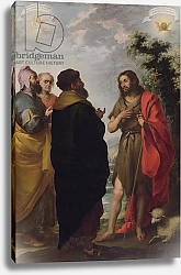 Постер Мурильо Бартоломе St. John the Baptist with the Scribes and Pharisees, c.1655