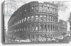Постер Пиранези Джованни View of the Flavian Amphitheatre, known as the Colosseum from 'Vedute'