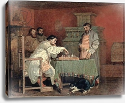 Постер Шварц Вячеслав Scene from the Life of the Russian Tsar: Playing Chess, 1865