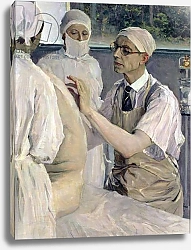 Постер Нестеров Михаил Portrait of the Surgeon Sergei Sergeevich Yudin 1933