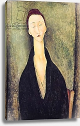 Постер Модильяни Амедео (Amedeo Modigliani) Madame Hanka Zborowska, 1918