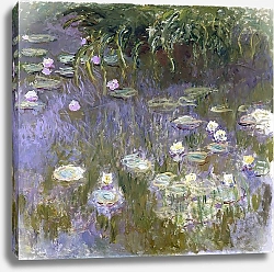 Постер Моне Клод (Claude Monet) Водяные лилии 1