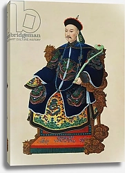 Постер Школа: Китайская 19в. Portrait of a Mandarin