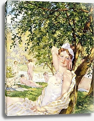 Постер Сомов Константин Bathers in the Sun, 1931