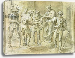 Постер Рубенс Петер (Pieter Paul Rubens) La Parabole du Vigneron, d'Apres Andrea del Sarto,