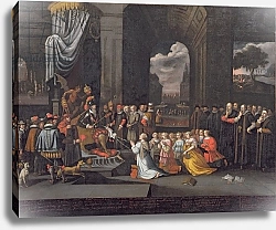 Постер Школа: Голландская 17в Persecution by the Duke of Alba in 1568
