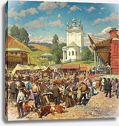 Постер Маковский Владимир Market Day In Plyos